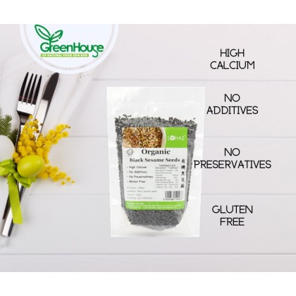 LOHAS-ORG BLACK SESAME 200GM
